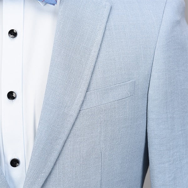 Baby blue hotsell suit jacket