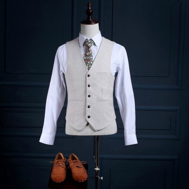 Bone - Off-white Custom Suit - Suitably - Australian Tailor-Made Suits